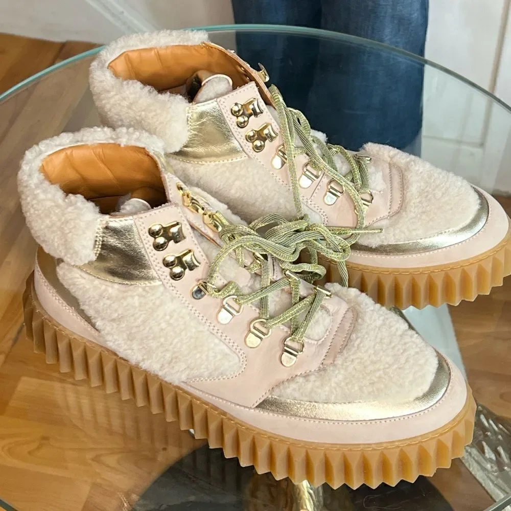Free People x Voile Blanche Spaced Out Sneaker Boots/ size 40